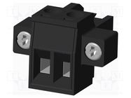 Pluggable terminal block; 5mm; straight; plug; female; UL94V-0 AMPHENOL ANYTEK