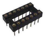 SOCKET IC, DIL, TUBE/34, 14WAY, PK34