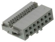 SOCKET, IDC, W/O S/RELIEF, 14WAY