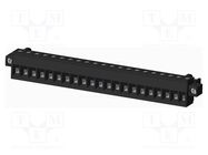 Pluggable terminal block; 5mm; straight; plug; female; black; PA66 AMPHENOL ANYTEK