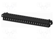 Pluggable terminal block; 5mm; straight; plug; female; black; PA66 AMPHENOL ANYTEK