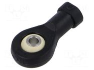 Ball joint; Øhole: 3mm; M3; 0.5; left hand thread,inside; igumid G IGUS