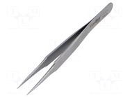 Tweezers; 90mm; for precision works; Blade tip shape: sharp WELLER