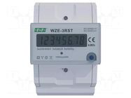 Counter; digital,mounting; for DIN rail mounting; LCD; Inom: 5A F&F