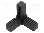 Mounting coupler; for profiles; polyamide; -30÷100°C; I: 56mm ELESA+GANTER