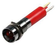 LED INDICATOR, 12V, HE-RED