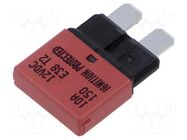 Fuse: thermal; 10A; 12VDC; automotive; 20.5mm; E38 GLOSO