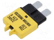 Fuse: thermal; 20A; 32VDC; automotive; 19.75mm; E39 GLOSO