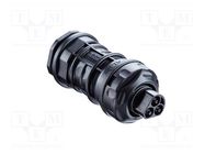 Connector: AC supply; soldering; male; 30A; for cable; IP68 AMPHENOL LTW