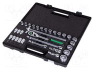 Wrenches set; socket spanner; 31pcs. STAHLWILLE