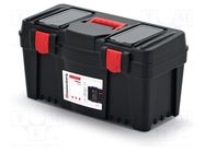 Box; Kind of container: tool case; polymer; CALIBER; 21kg KISTENBERG