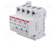 Surge arrester; Type 2; Poles: 3+N; In 8/20us: 40kA; -40÷80°C; IP20 ABB