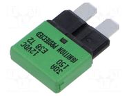 Fuse: thermal; 30A; 12VDC; automotive; 20.5mm; E38 GLOSO