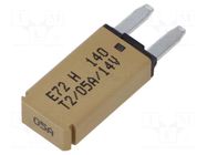 Fuse: thermal; 5A; 14VDC; automotive; 12.45mm; E72 GLOSO