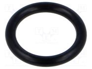 O-ring gasket; NBR caoutchouc; Thk: 4mm; Øint: 22mm; black ORING USZCZELNIENIA TECHNICZNE