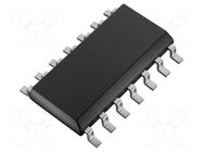 IC: digital; inverter; NOT; Ch: 6; IN: 1; SMD; SOP14; 3÷18VDC; CD4000 TAEJIN TECHNOLOGY / HTC Korea