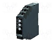 Voltage monitoring relay; 24VAC; 24VDC; for DIN rail mounting OMRON