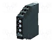 Temperature monitoring relay; temperature; 100÷240VAC; IP20 OMRON