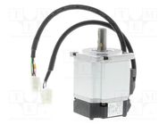 Motor: servo motor; with encoder; 50W; 200VAC; R88M; Torque: 0,16Nm OMRON