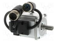 Motor: servo motor; with encoder; 100W; 200VAC; R88M; 3000rpm 