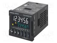 Counter: electronical; LCD; pulses; -99999÷999999; SPDT; 12÷48VDC OMRON