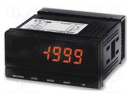 Meter; DC voltage,DC current; 100÷240VAC; on panel; K3MA-J OMRON