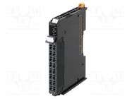 Module: pulse output; NX; IP20; for DIN rail mounting OMRON