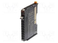 Module: in/out extension; NX; IP20; for DIN rail mounting; IN: PNP OMRON