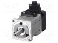 Motor: servo motor; with encoder; 100W; 200VAC; R88M; 3000rpm 