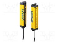 Safety light curtain; H: 190mm; 300mm÷20m; IP67; F3SG; 24VDC OMRON