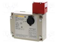 Safety switch: bolting; D4BL; NC x2; Features: power to lock; IP67 OMRON