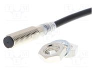 Sensor: inductive; OUT: NPN / NO; 0÷4mm; 10÷30VDC; M8; IP67; 50mA OMRON