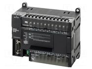 Module: PLC programmable controller; OUT: 12; IN: 18; OUT 1: relay OMRON