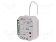 Module: relay; 230VAC; F&Home; IP20; 868MHz; Chambers: 1 F&F