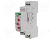 Timer; 0,1s÷24days; DPDT; 250VAC/8A; Usup: 12VAC; 12VDC; PCU; PIN: 8 F&F