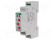 Timer; 0,1s÷24days; DPDT; 250VAC/8A; Usup: 12VAC; 12VDC; PCU; PIN: 8 F&F