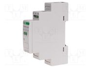 Module: voltage indicator; 10÷30VAC; 10÷30VDC; IP20; Colour: green F&F