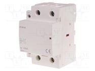 Contactor: 2-pole installation; 100A; 230VAC; NO x2; IP20 F&F