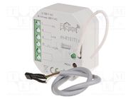 Module: relay; 230VAC; F&Home; IP20; 868MHz; Chambers: 1 F&F