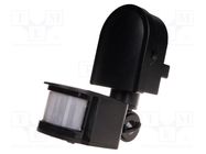 Sensor: movement; wall mount; 24VAC; 24VDC; IP44; 5A; -20÷40°C; 0.5W F&F