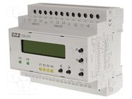 Voltage monitoring relay; for DIN rail mounting F&F