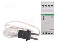 Level monitoring relay; conductive fluid level; 230VAC; NO / NC F&F