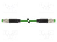 Connecting cable; 7000; IP67; 50VAC; 60VDC; 4A; 1.5m; PIN: 4 MURR ELEKTRONIK