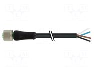 Cable: for sensors/automation; M12; PIN: 4; straight; 20m; plug MURRELEKTRONIK