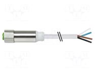 Cable: for sensors/automation; M12; PIN: 4; straight; 7.5m; plug MURR ELEKTRONIK