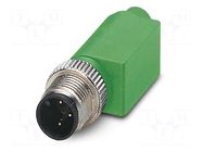 Adapter; PIN: 3; straight; 60VDC; 60VAC; 4A; -25÷90°C PHOENIX CONTACT