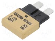 Fuse: thermal; 5A; 14VDC; automotive; 20.5mm; E37 GLOSO