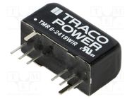 Converter: DC/DC; 6W; Uin: 9÷36V; Uout: 9VDC; Iout: 666mA; SIP8; OUT: 1 TRACO POWER