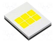 Power LED; white,gold; EMITER; 20W; 5380-6760K; 1050÷1430lm; 120° ProLight Opto