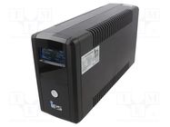 Power supply: UPS; 360W; 600VA; Uin: 162÷295V; 90x305x165mm; 7Ah IPS